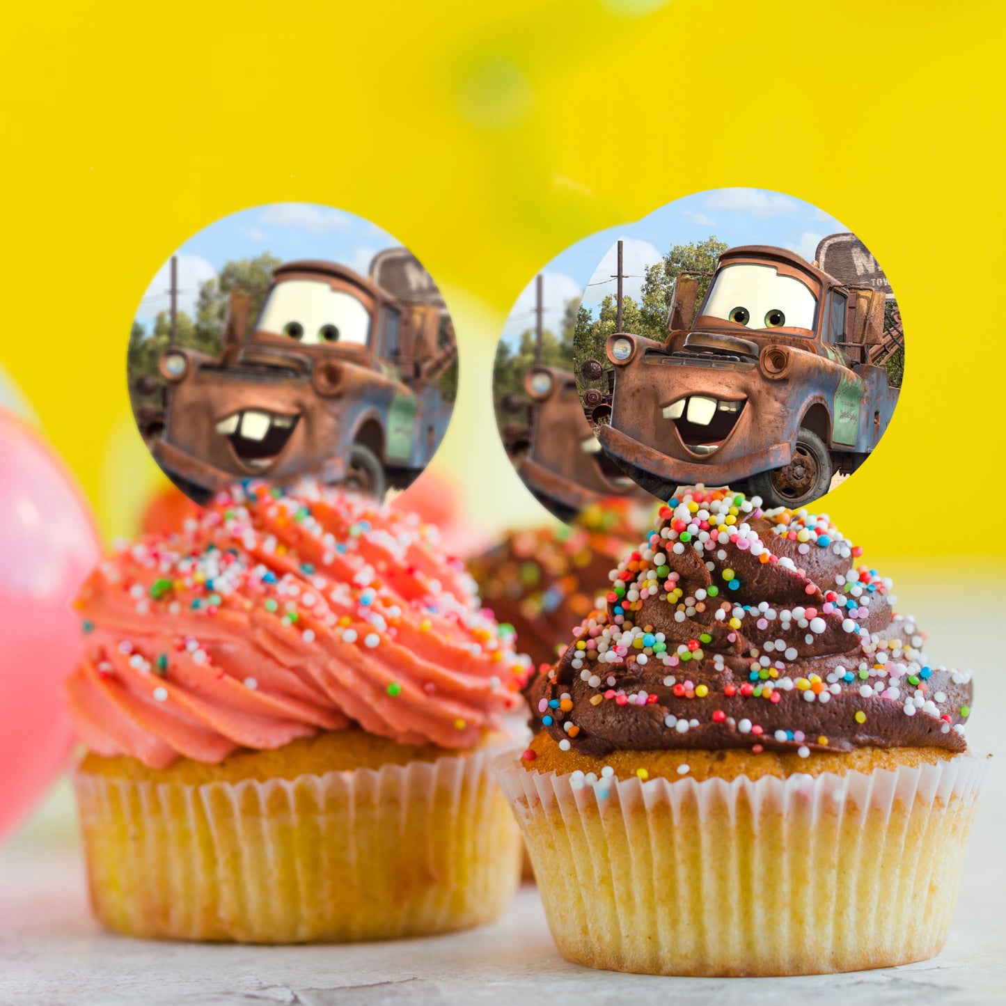 Cars Mater - Edible Cake Topper