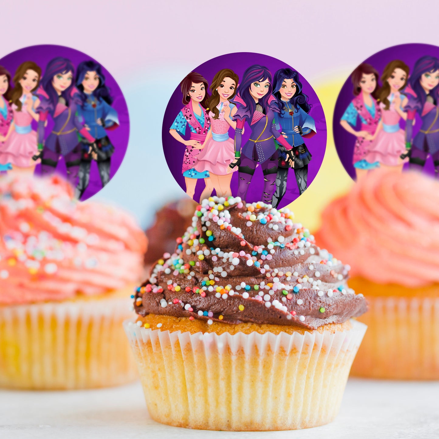 Descendants - Edible Cake Topper