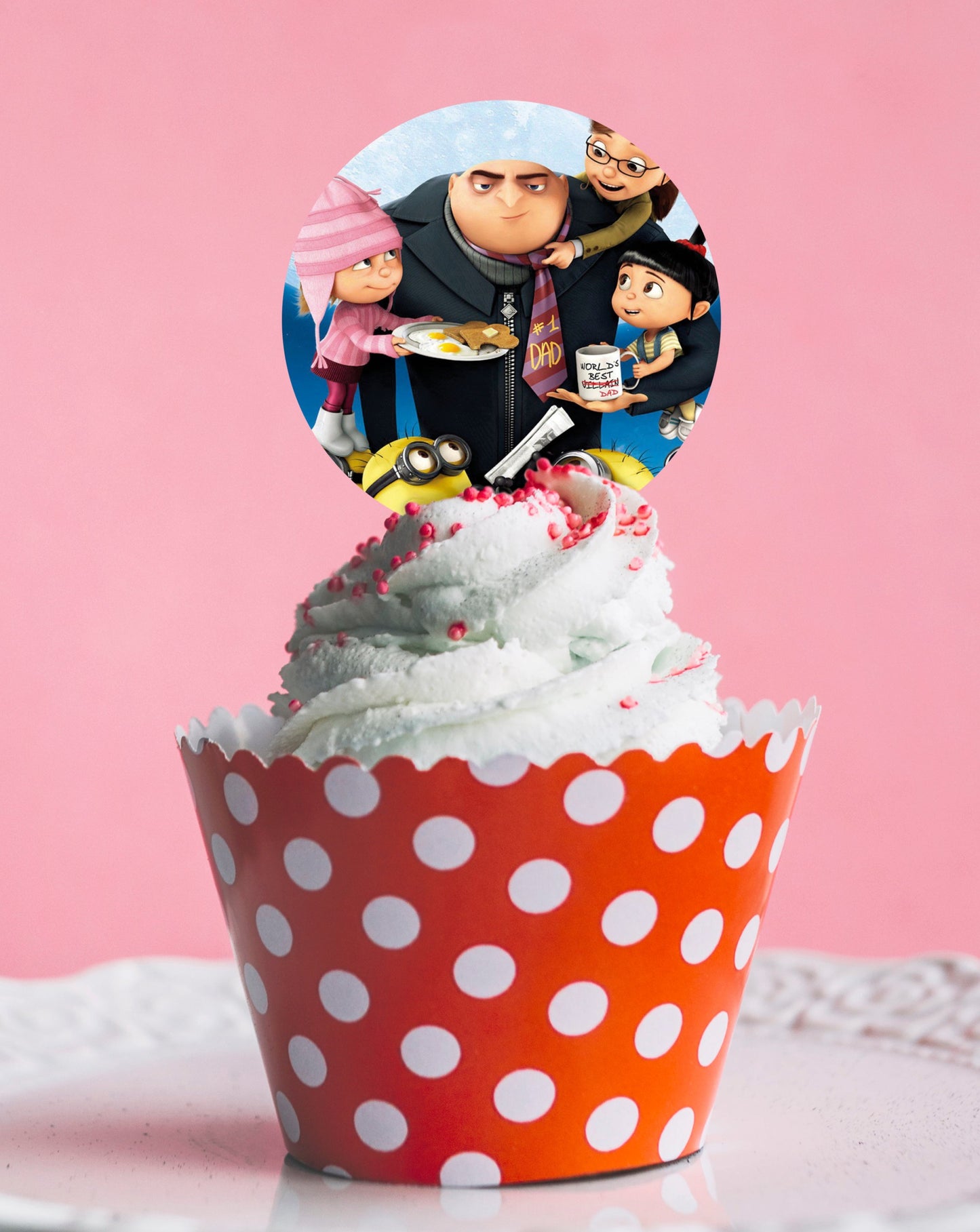 Despicable Me and Minions - Edible Cake Topper