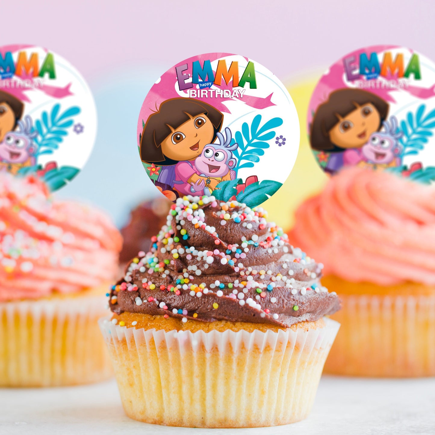 Dora The Explorer - Edible Cake Topper