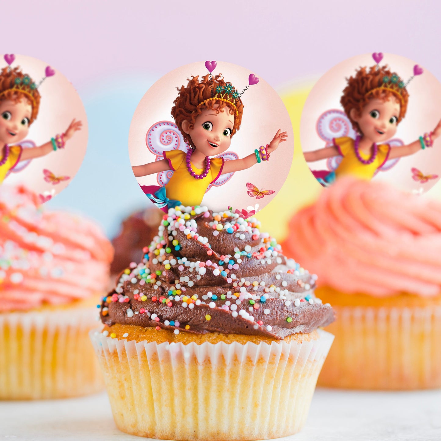 Fancy Nancy - Edible Cake Topper