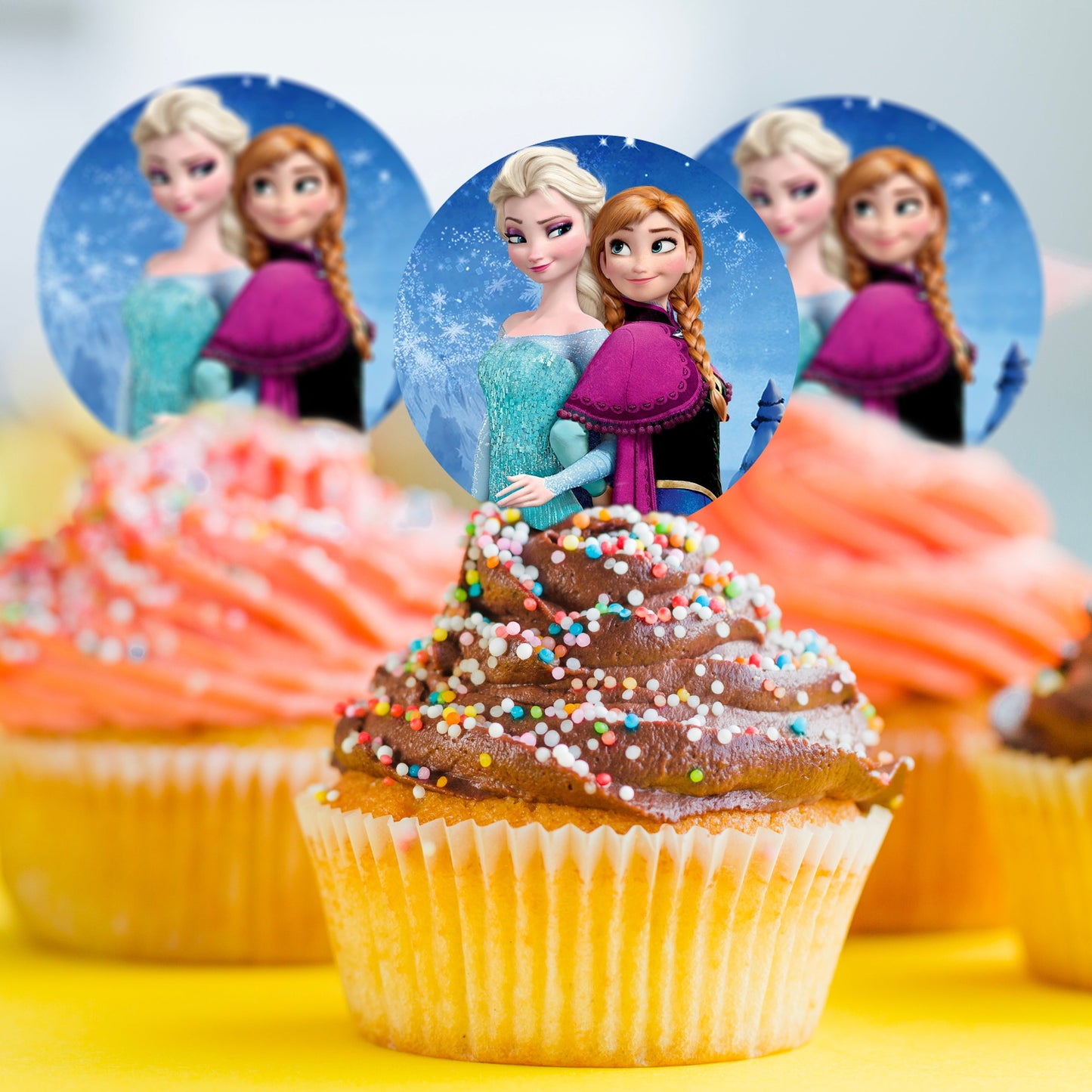 Frozen Princess- Edible Cake Topper