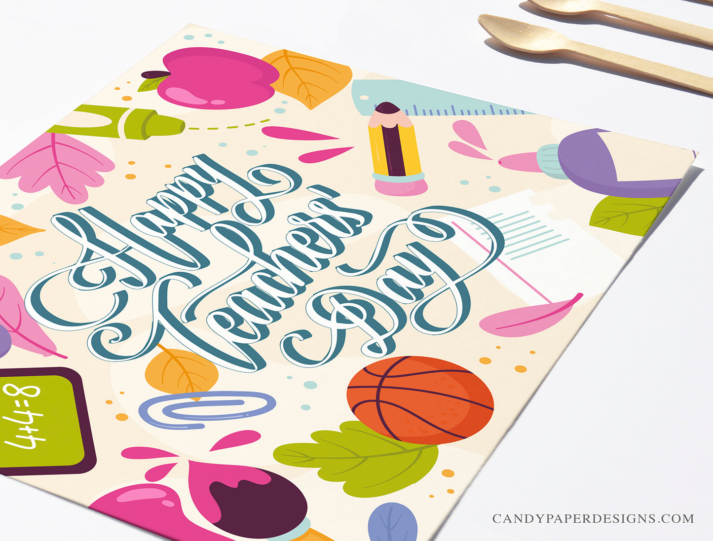 Teacher Appreciation Day - Edible Cake Topper