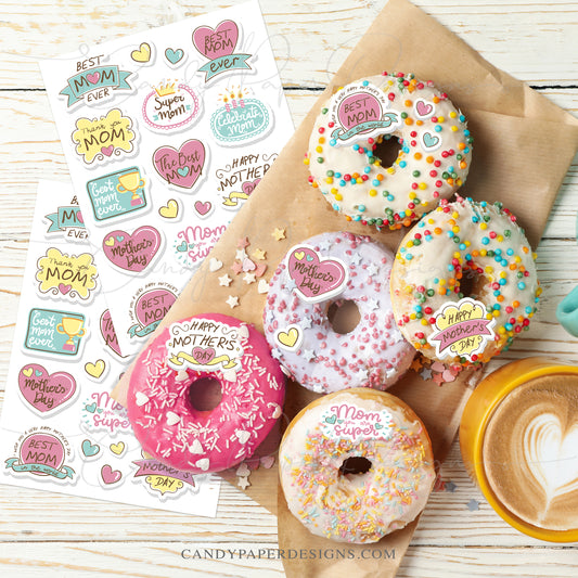 Mother's day - Edible toppers