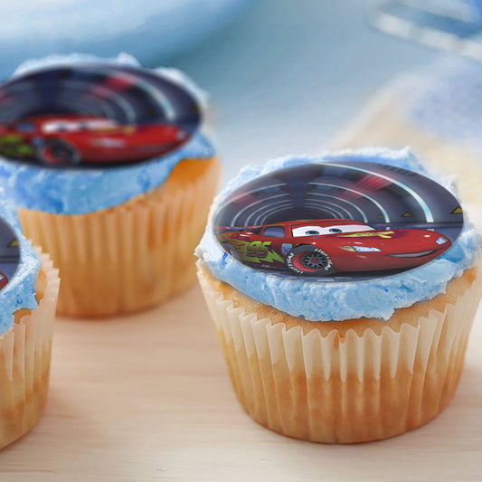 Cars Lightning McQueen - Edible Cake Topper
