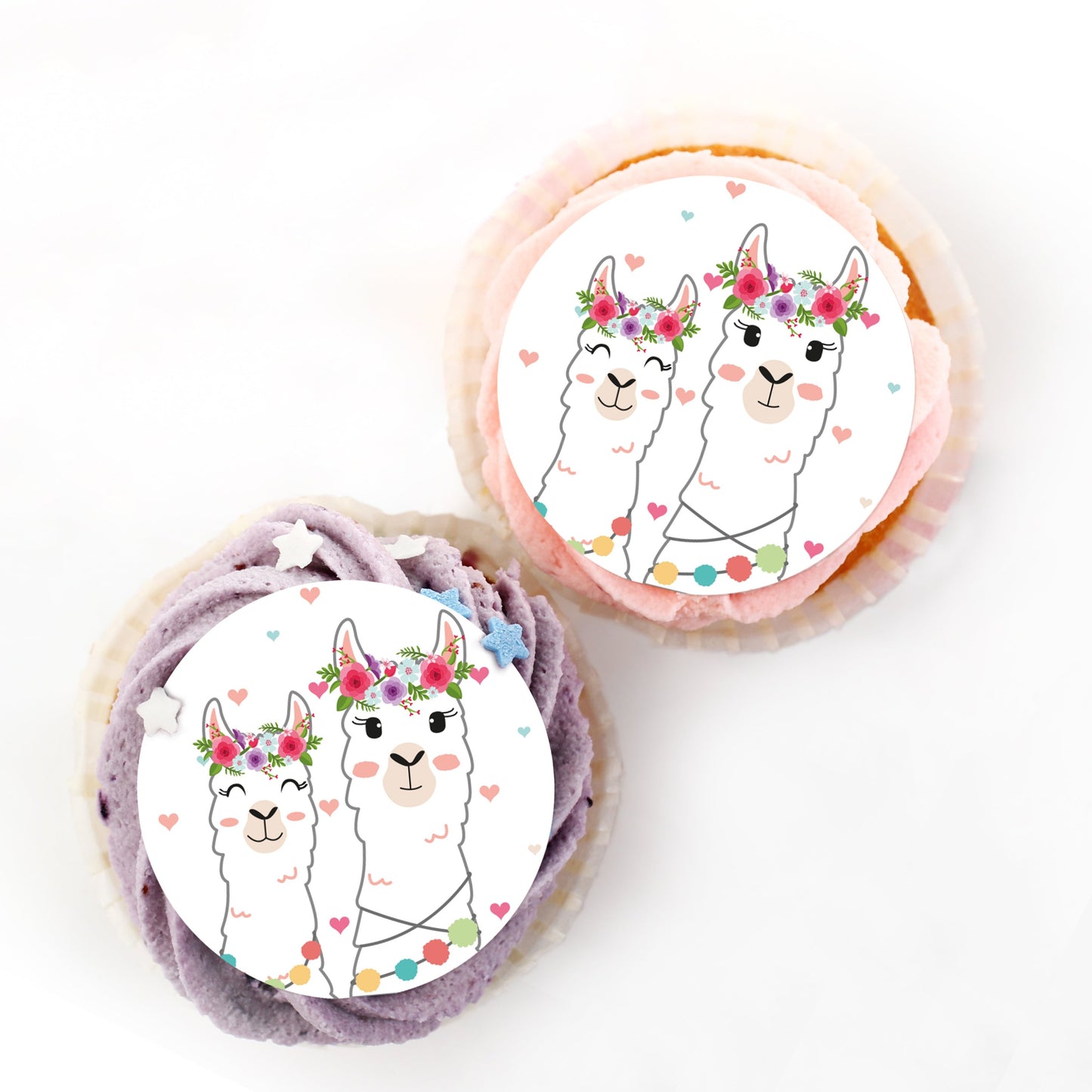 Llama - Edible Cake Topper