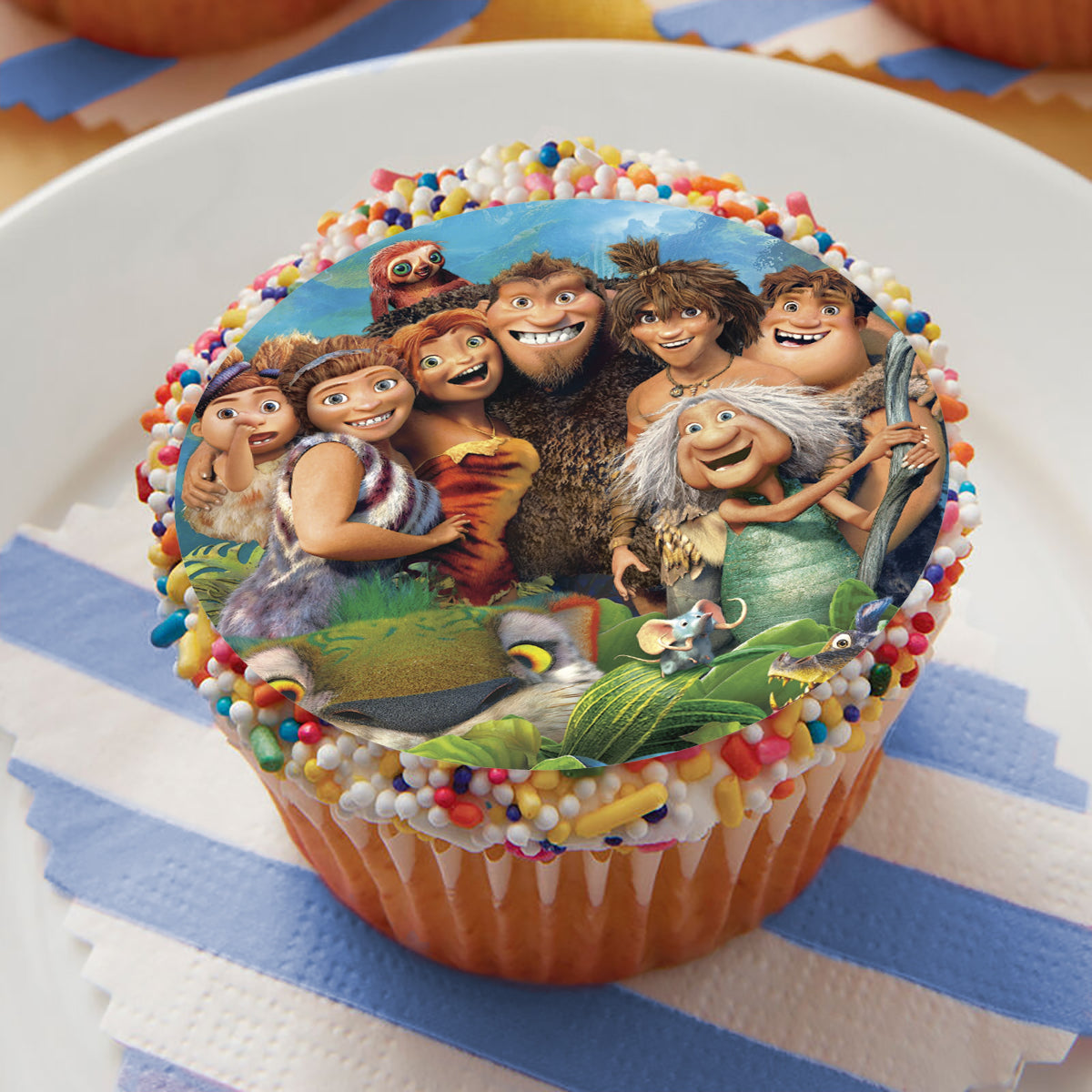Croods - Edible Cake Topper