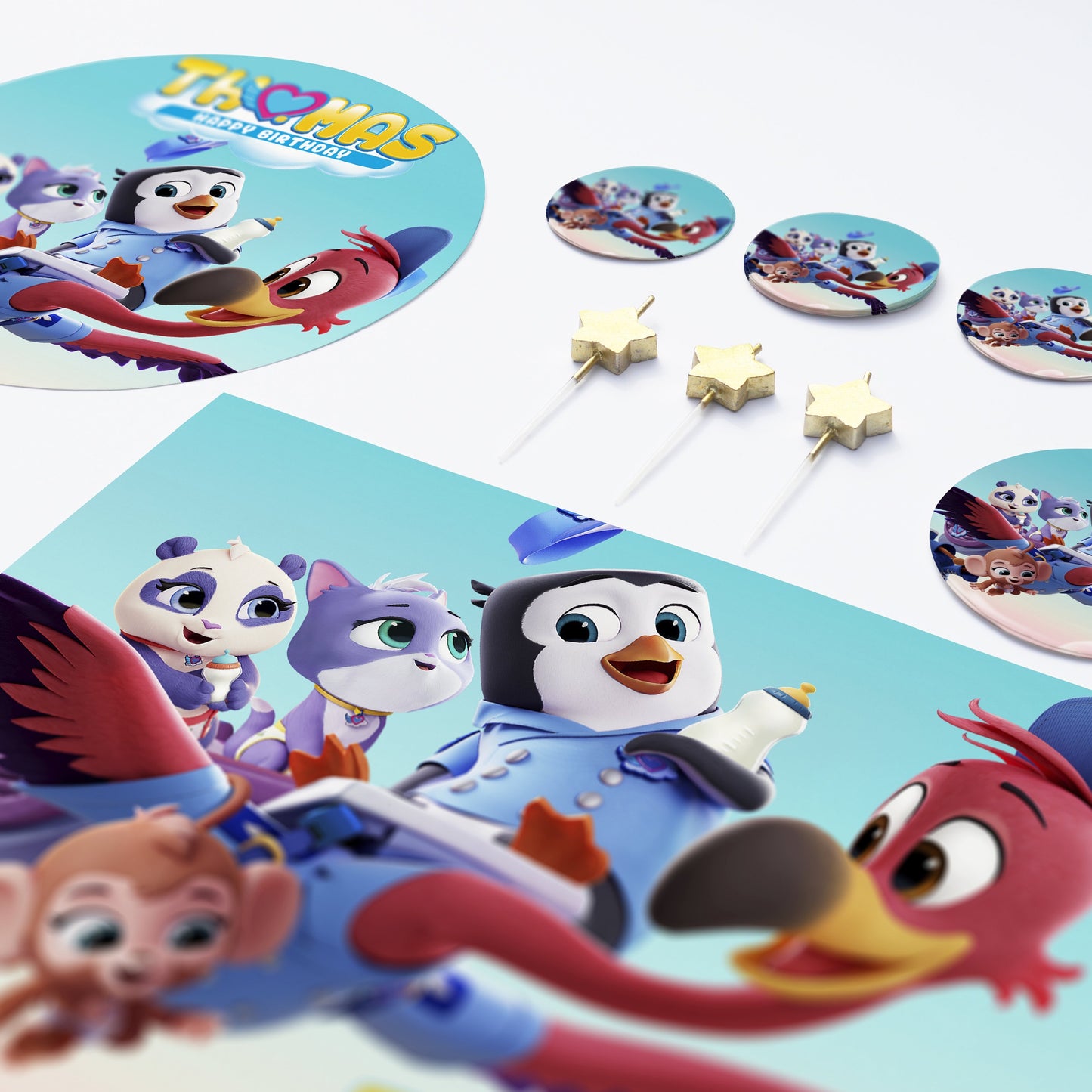 TOTS - Edible Cake Topper