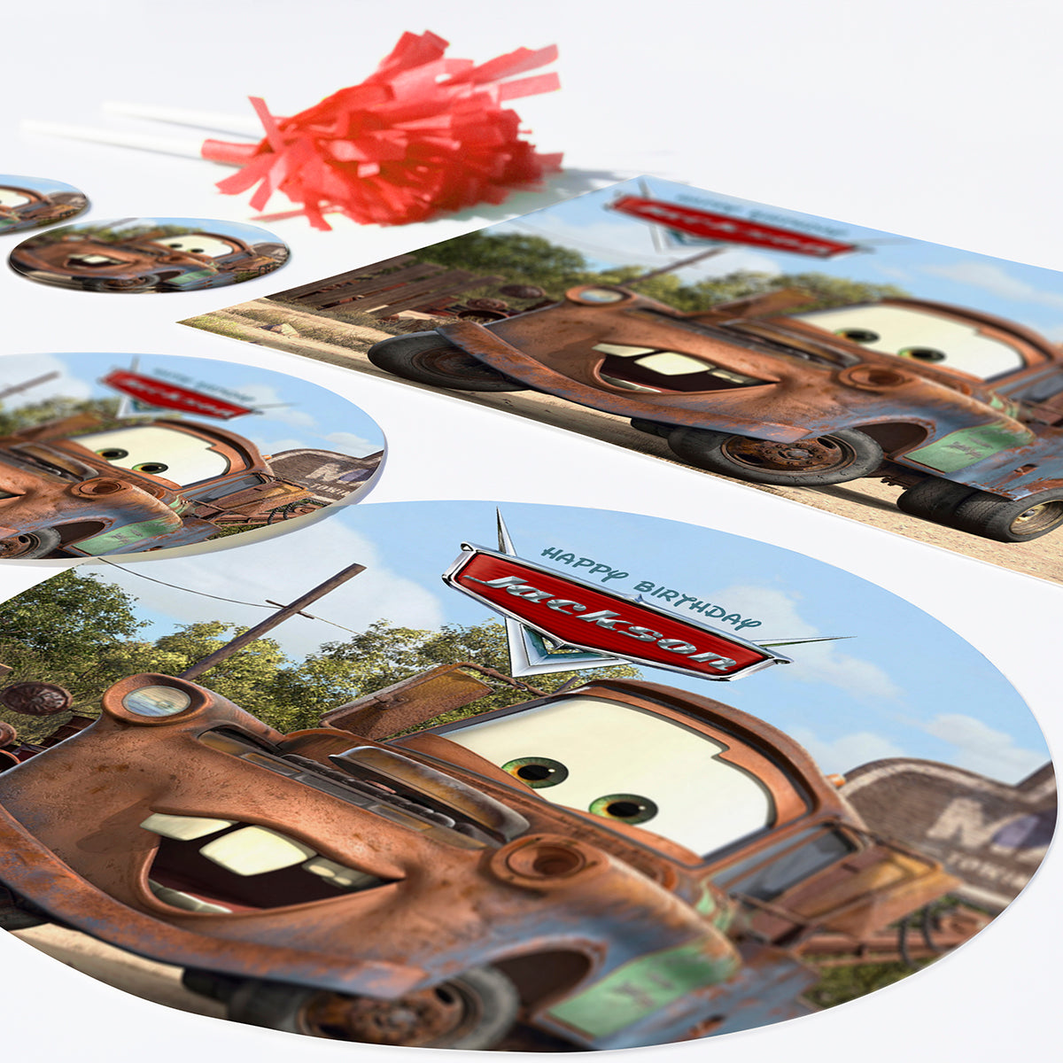 Cars Mater - Edible Cake Topper