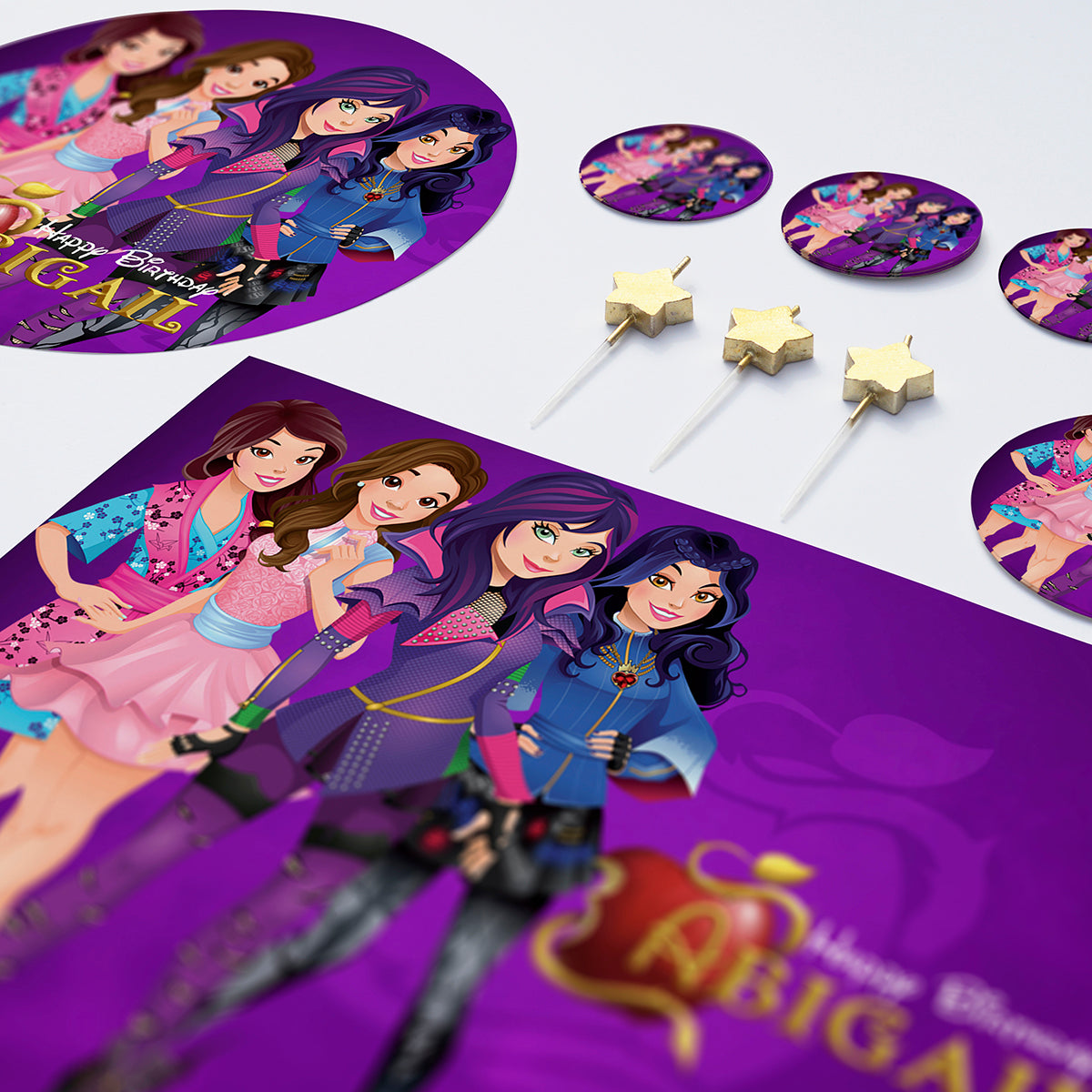Descendants - Edible Cake Topper