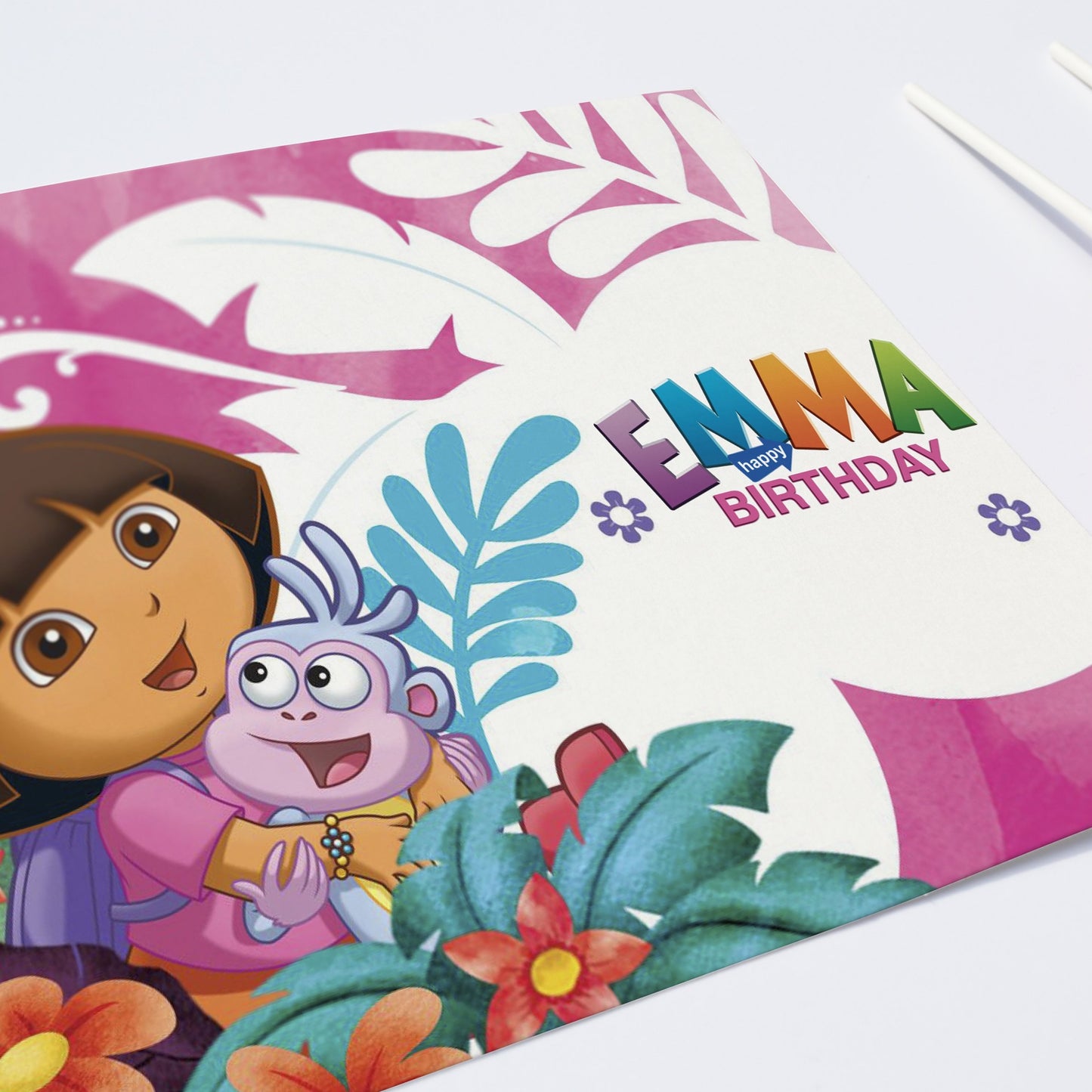 Dora The Explorer - Edible Cake Topper