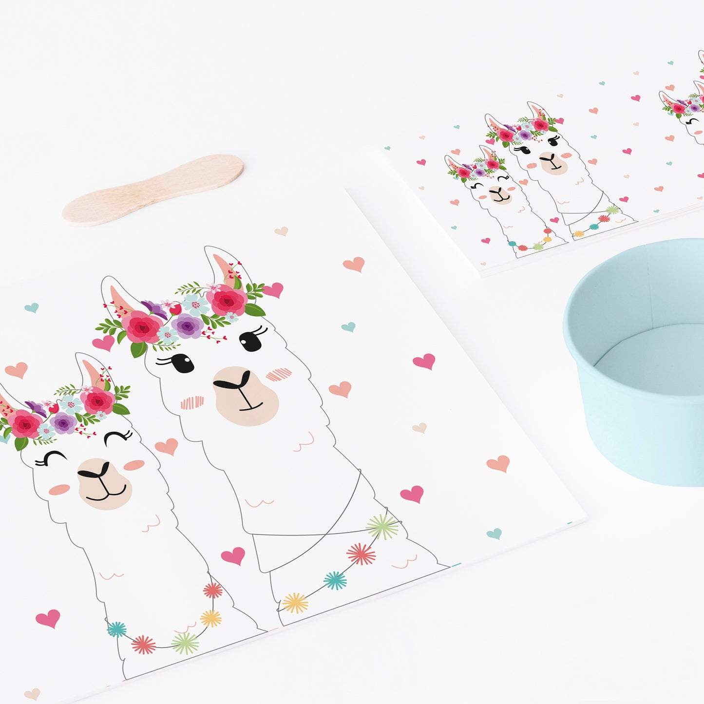 Llama - Edible Cake Topper