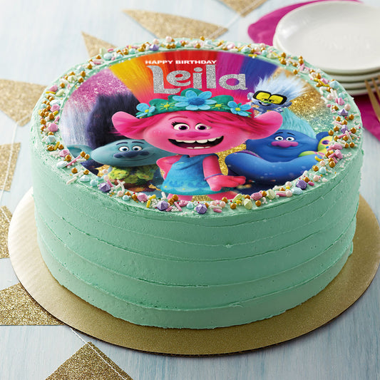 Trolls - Edible Cake Topper