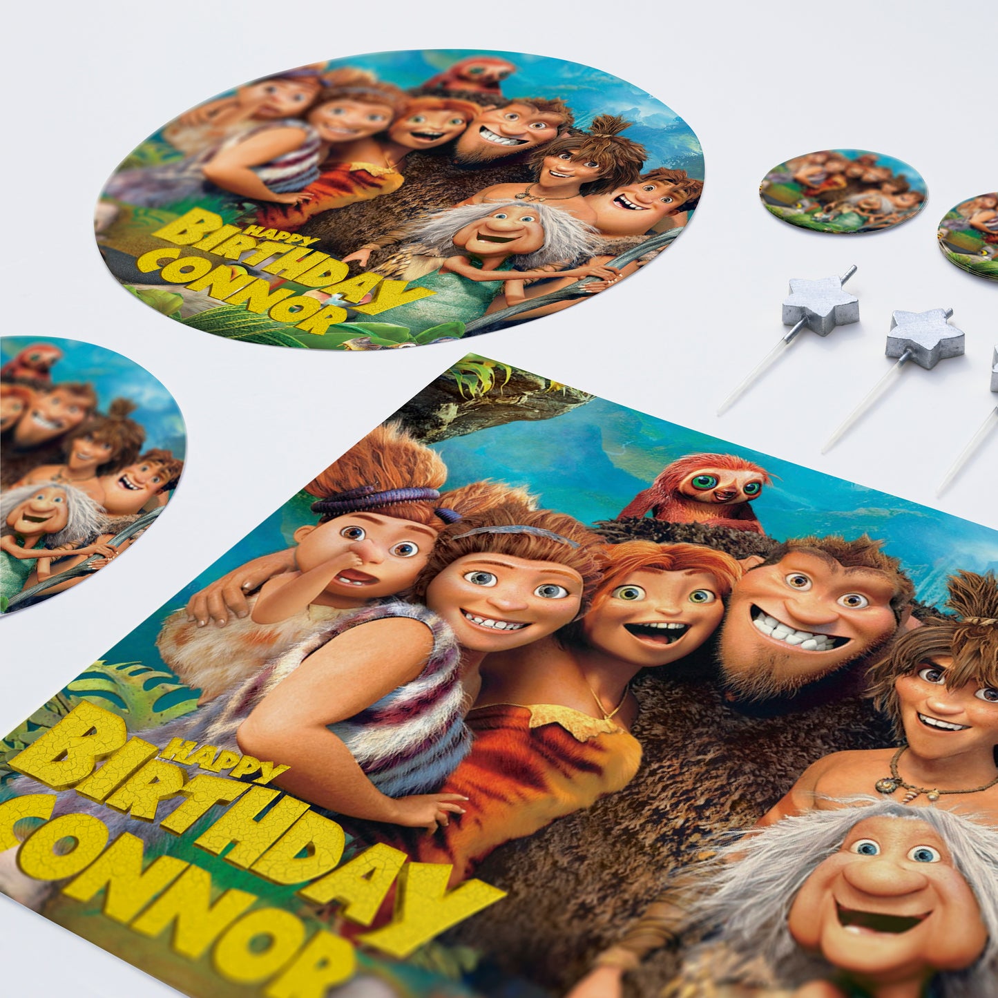 Croods - Edible Cake Topper