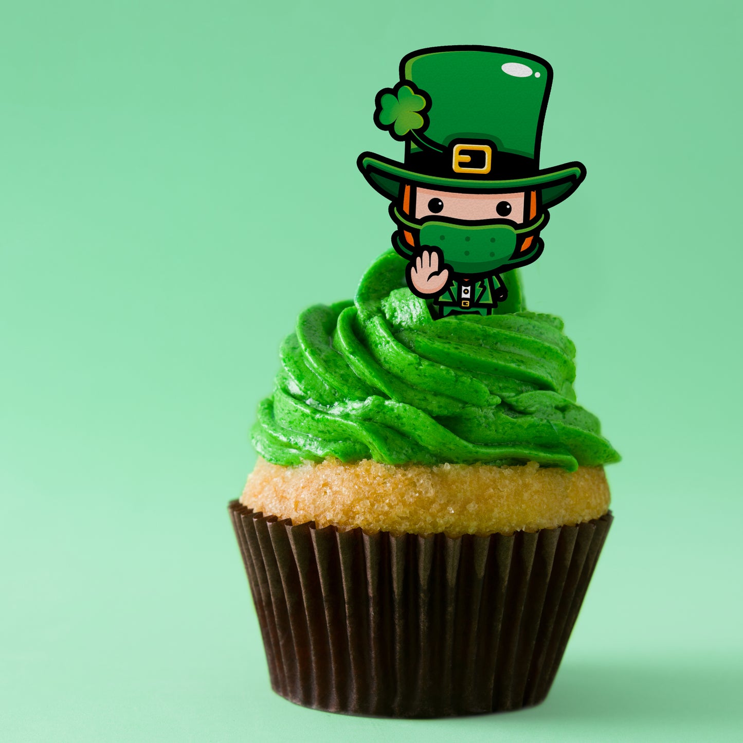 St. Patrick's Edible Sugar Toppers