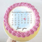 Personalized 2026 Calendar Edible Cake Topper