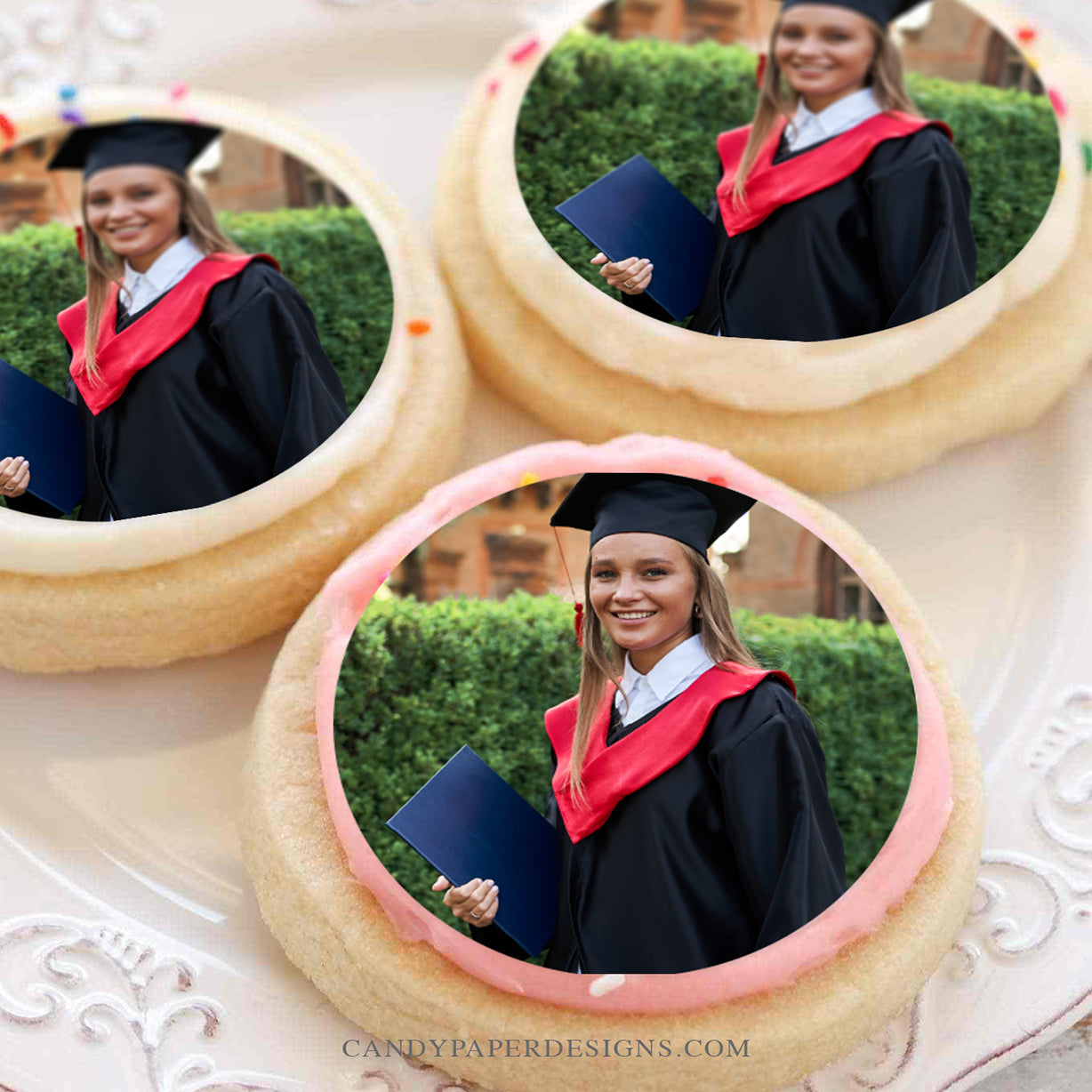 Custom Graduation Edible Cake Topper