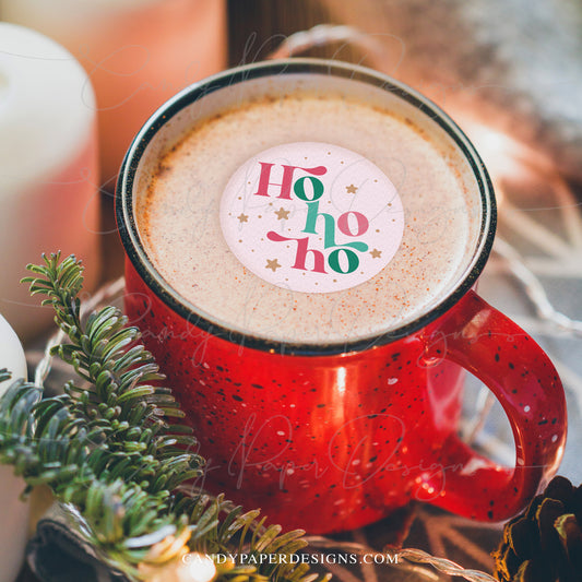 Edible Christmas Drink Toppers – HoHoHo Design