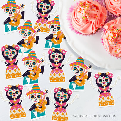 Cinco de Mayo - Edible Cupcake Topper