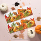 Autumn Leaves Edible Cake Wrap