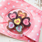 Valentine’s Day Edible Heart Toppers – 66 Precut Mini Candy Hearts