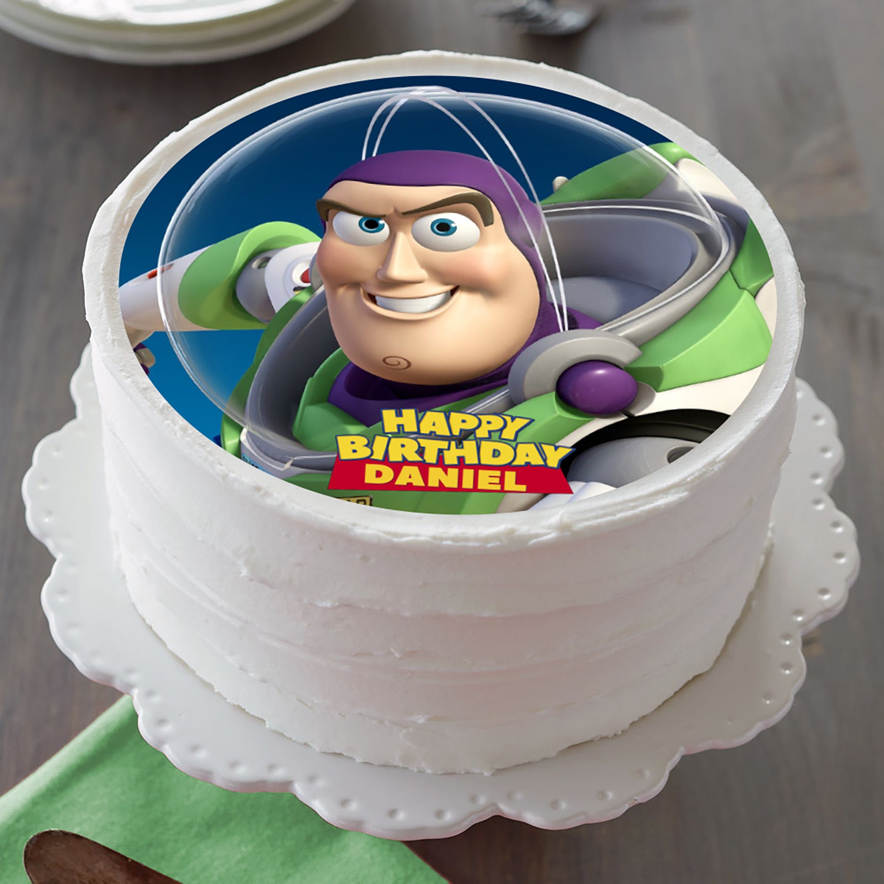 Buzz Lightyear Fondant Cake Topper | Byrdie Girl Custom Cakes