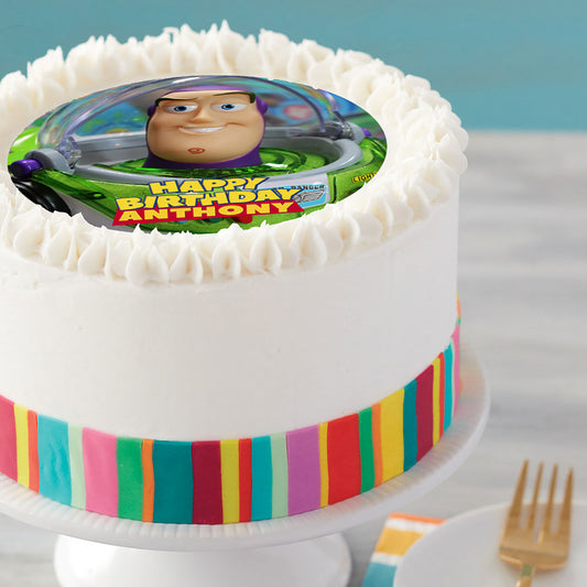 Buzz Lightyear Toy Story- Edible Cake Topper