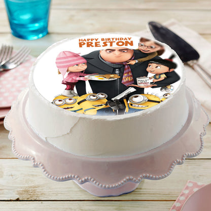 Despicable Me 2 Minions - Edible Cake topper