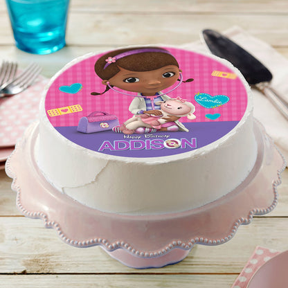 Doc McStuffins Doc - Edible Cake Topper