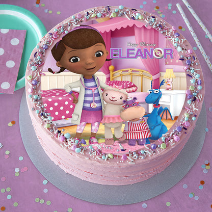 Doc McStuffins - Edible Cake Topper