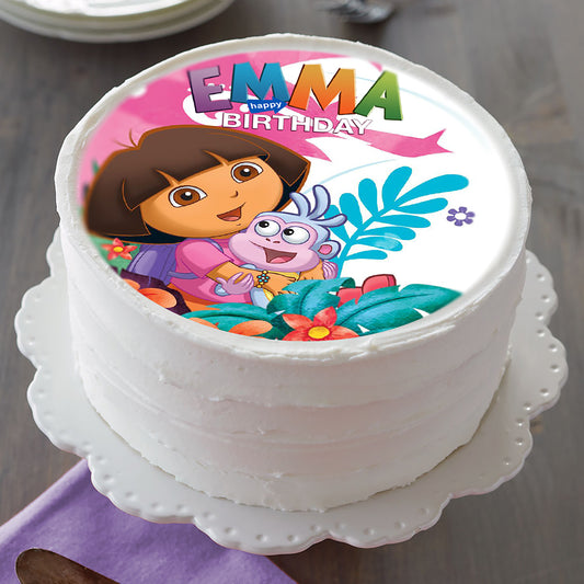 Dora The Explorer - Edible Cake Topper