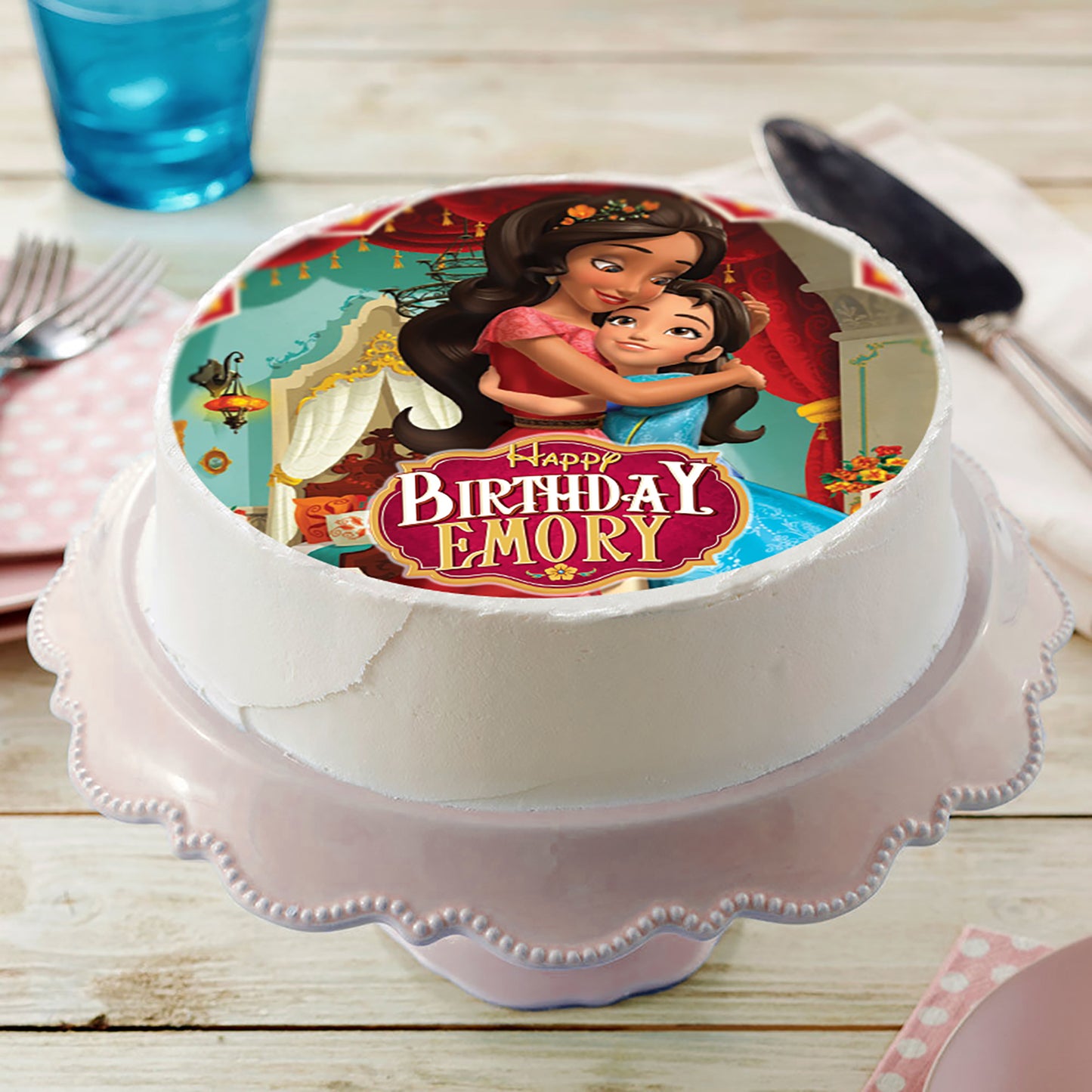 Elena of Avalor Sister Time- Edible Cake Topper