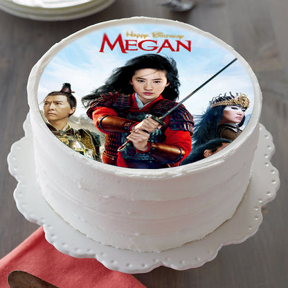 Mulan - Edible Cake Topper