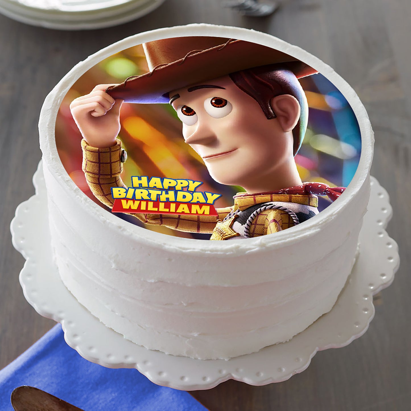 Toy Story Woody- Edible Cake Topper