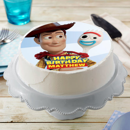 Toy Story Woody and Forky- Edible Cake Topper