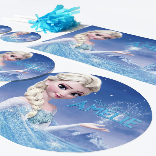 Frozen Elsa- Edible Cake Topper