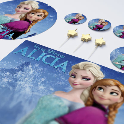 Frozen Princess- Edible Cake Topper