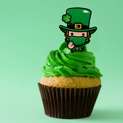 St. Patrick's Edible Sugar Toppers
